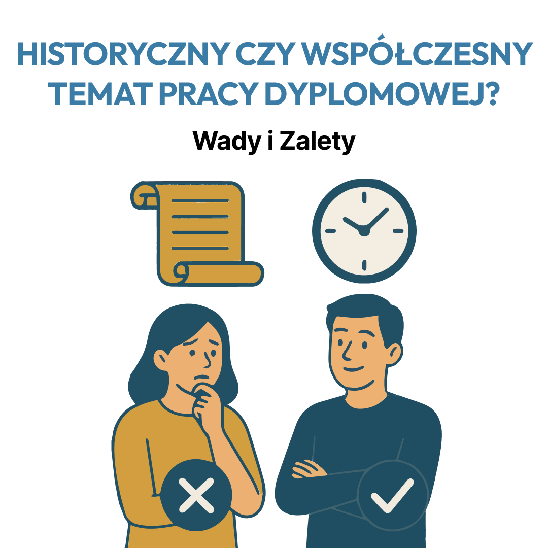 Temat historyczny vs współczesny w pracy dyplomowej - który wybrać?