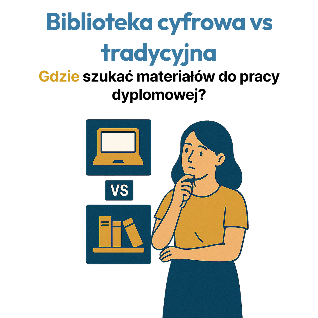 Biblioteka cyfrowa vs tradycyjna - gdzie szukać materiałów do pracy?