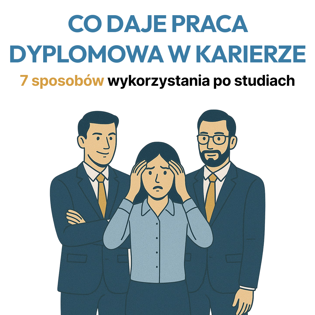 Co daje praca dyplomowa w karierze? 7 sposobów wykorzystania po studiach