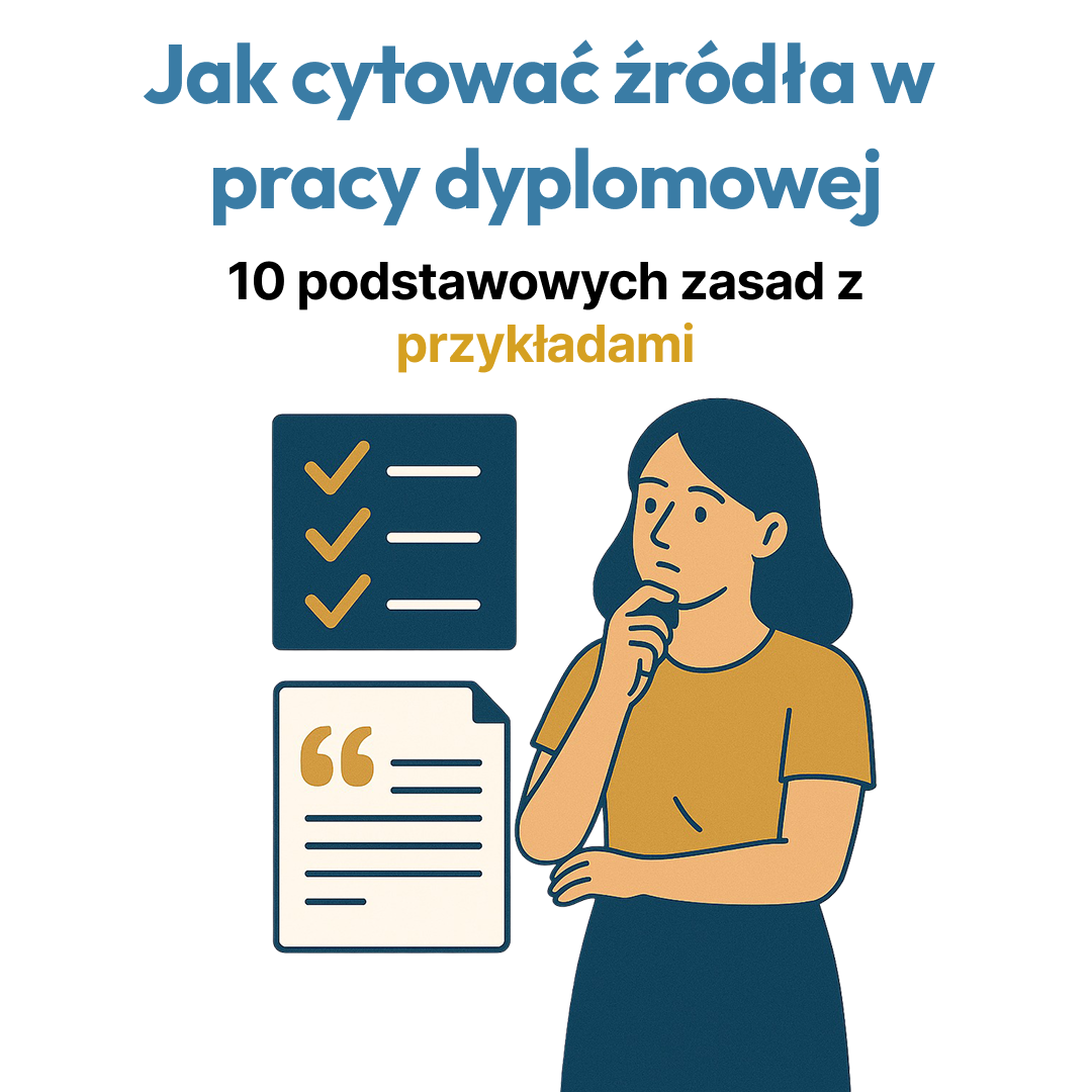 Jak cytować źródła w pracy dyplomowej? 10 zasad [+ przykłady APA]