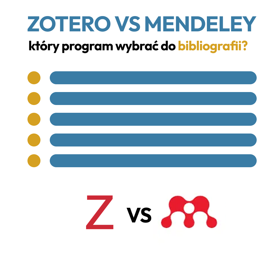 Zotero vs Mendeley - który program wybrać do bibliografii? [porównanie 2025]
