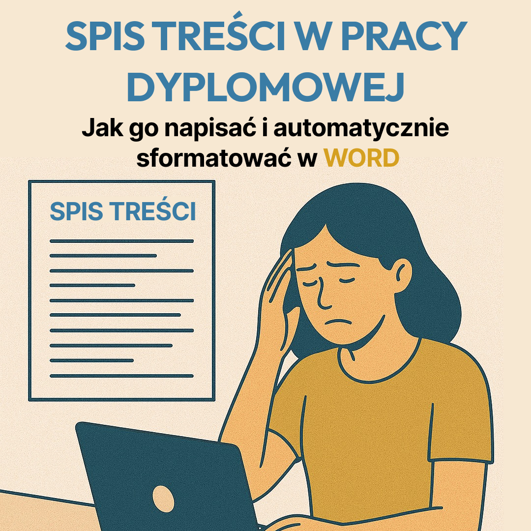 Spis treści w Word - jak zrobić automatyczny dla pracy dyplomowej [2025]